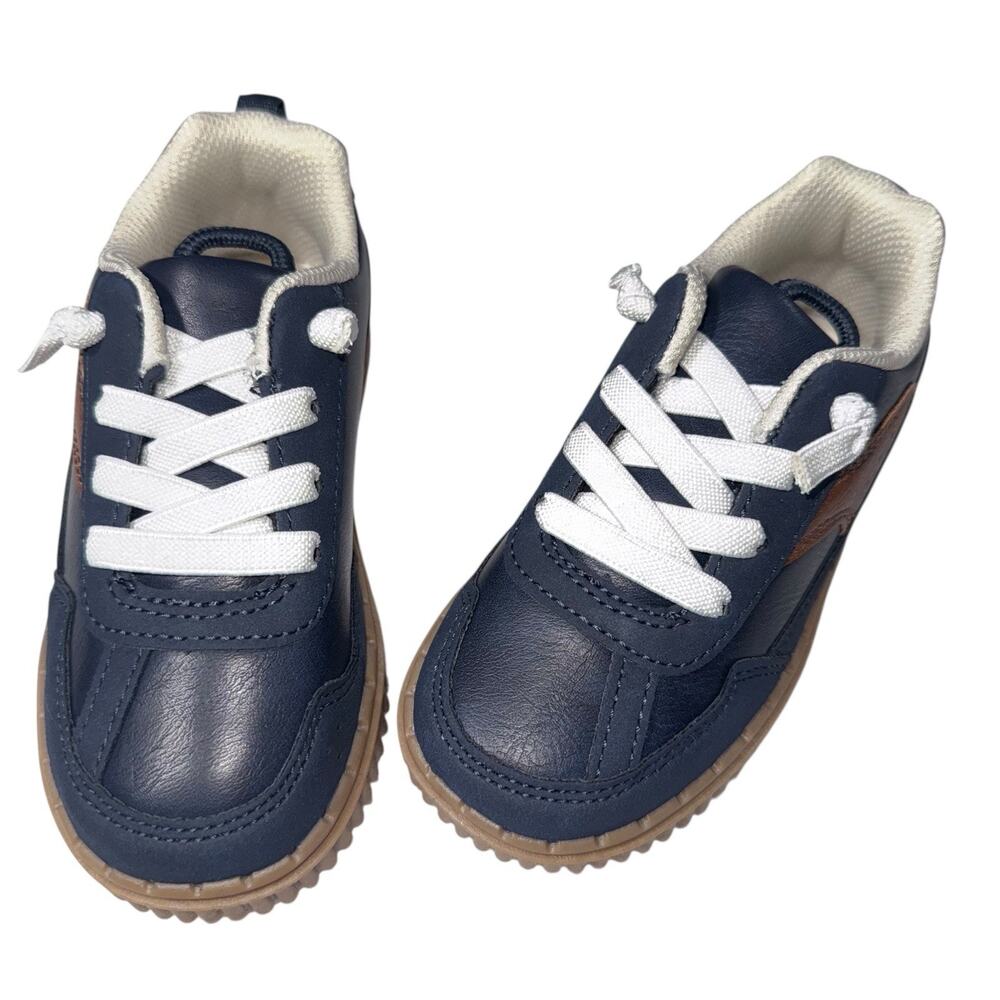 OshKosh B'gosh Blue Aura Toddler Boys Lace-Up Casual Sneakers SZ/10